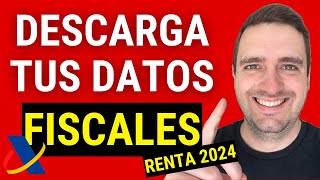 👉 Cómo DESCARGAR mis DATOS FISCALES de la Renta en 2024 ✅ Descarga tus Datos de IRPF 2023 2 [upl. by Semaj694]