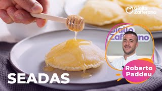 SEADAS  la RICETTA ORIGINALE dello CHEF ROBERTO PADDEU😍🍯 [upl. by Sirovat]