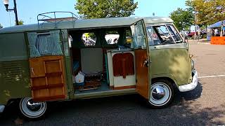 1961 MANGO GREEN BOTTOM DOVE GRAY TOP VOLKSWAGEN MINIBUS CAMPER [upl. by Divadnoj218]