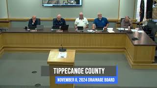 Tippecanoe County Drainage Board [upl. by Aisiat]