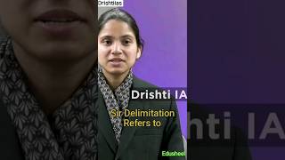 What is Delimitation upsc viral ytshorts motivation [upl. by Auqenaj]