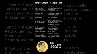 Tempus Oblitus  di Angelo Rizzo  11102024 [upl. by Mathias137]