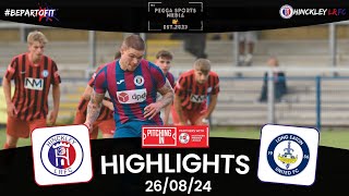 HIGHLIGHTS  Hinckley LRFC vs Long Eaton United  260824  2425 Season  NPL Midlands [upl. by Ttenaj]