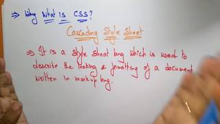 what is css and how to use it  CSS tutorials  by bhanu priya [upl. by Masson]