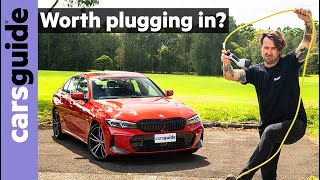 BMW 3 Series 2023 review 330e  Why the MercedesBenz CClass rival isnt a good plugin hybrid car [upl. by Ime]