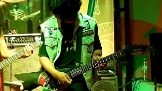 Master Of Puppets  LASKAR METAL live at Anniversary Helloween Jawa Timur 7 Metallica Cover [upl. by Bobbie]