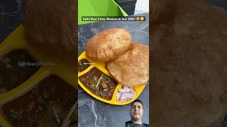 Delhi famous chole Bhature in Just 200🥵😍cholebhaturestreetfood streetfoodindianfood foodie [upl. by Neve]