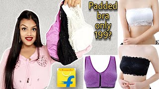 Flipkart strapless padded bra and sports bra  start only 199  honest review  payalsharmaofficial [upl. by Sella]