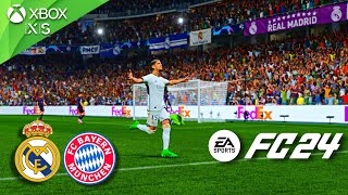 EA FC 24  REAL MADRID vs BAYERN  CHAMPIONS LEAGUE  Gameplay 1080p ESPAÑOL LATINO [upl. by Blodget671]