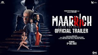 Maarrich  Official Trailer  Tusshar Kapoor  Naseeruddin Shah  Rahul Dev  9th December [upl. by Cirad919]