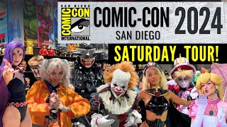 San Diego Comic Con 2024 Saturday Highlights amp Cosplay [upl. by Lowndes]