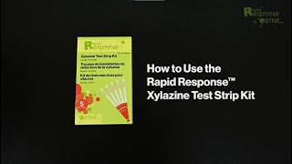 Xylazine Test Strip Kit LiquidPowder  BTNX Inc Rapid Response [upl. by Fedora]