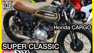 Honda Cargo 150 MODIFICADA a Brat SUPER Classic ⭐️😉 no parece cargo Con ZONTES [upl. by Heindrick571]