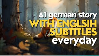 Learn German through English subtitled stories  German for beginners [upl. by Holt176]