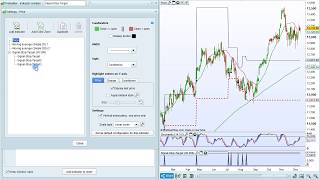 Example program 2  Trading system with target and stop [upl. by Nosmoht866]