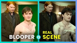 Harry Potter Hilarious Bloopers Vs Actual Scenes  OSSA Movies [upl. by Adnolohs673]