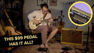 Review The Zoom G1X Four Multi EffectPedal [upl. by Nanerb777]