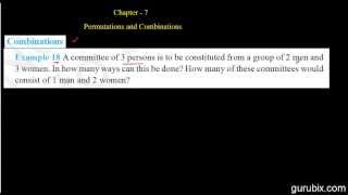 Hindi  Combinations Example 18  Permutations and Combinations  Ch 7  CBSE 11th Math [upl. by Fayola]