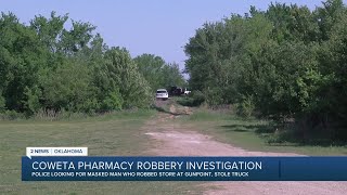 Police find truck connected to Coweta pharmacy robbery [upl. by Bihas48]