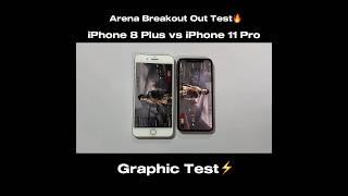 IPhone 8 Plus vs iPhone 11 Pro  Arena BreakOut Start and Graphics Test🔥 [upl. by Sall443]