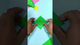 COMO HACER un ARBOL DE PAPEL  Christmas Tree Origami [upl. by Atimed]