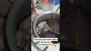 Tinolang Isda With Talbos ng kamote at alogbatedeosulveravlogs [upl. by Lancaster354]