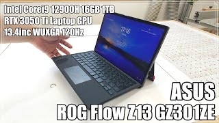 ノートパソコンROG Flow Z13 GZ301ZE買った [upl. by Ekoorb832]