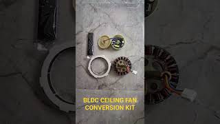 BLDC Ceiling Fan Conversion kit normal fan to Bldc fan bldcfans saveelectricity [upl. by Ofori447]