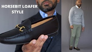 How To Wear HorseBit Loafers [upl. by Ynamad]