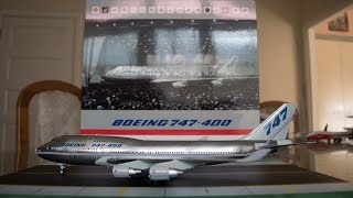 JC Wings 1200 Boeing 747400 quotDemoquot Unboxing and Review [upl. by Tima162]