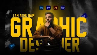 GRAPHIC DESIGNER SHOWREEL  MOTION GRAPHIC  PORTFOLIO  2024  MAAC  AKHIL NAIR AN [upl. by Hsirrap]