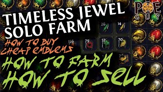 POE 325  BIG PROFIT WITH TIMELESS JEWELS  TIPS amp TRICKS FOR SELLING AND FARMING THEM amp MORE [upl. by Ala]