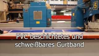 Bowmer Bond  PVC beschichtetes und schweissbares Gurtband [upl. by Une365]