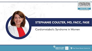 Stephanie Coulter MD  Cardiometabolic Syndrome in Women [upl. by Neyud]