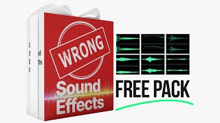 Free Wrong Sound Effects  Free SFX Pack [upl. by Kehr]