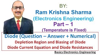 18 Diode Question Answer and Numerical Part  1 [upl. by Barcus]