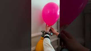 helium balloonshortshow to fill heliumhydrogen balloon [upl. by Enigroeg237]