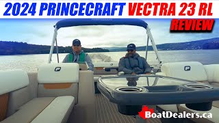 2024 Princecraft Vectra 23 RL boatreview [upl. by Notyap]