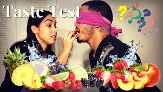 Taste Test Blocked nose amp Blindfolded FRUIT EDITION [upl. by Otcefrep]