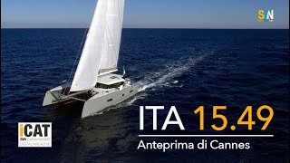 Ita 1549 un catamarano veloce tutto italiano della Itacatamarans [upl. by Heim]