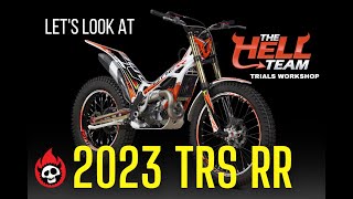 Lets look at the 2023 TRS RR Trials bike [upl. by Akeylah]