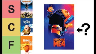 Ranking Every Single Illumination Movie  Despicable Me 4 Review [upl. by Herodias]