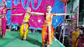 Adishesha kuchipudi song Durga Hasvitha at Vigneswara temple gudivada20 sep 2023 [upl. by Salbu624]