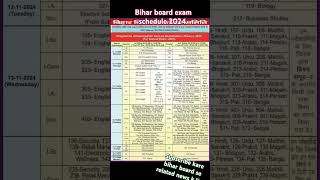 Bihar board exam schedule bihar biharnews √PRITAMKUMARsk6jb PRITAM SIR [upl. by Malinda648]