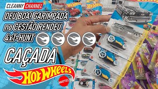 CAÇADA HOT WHEELS ACHAMOS 4 X THUNT NESSA GARIMPADA PTBR Cleanny channel 1577 [upl. by Ehtyde]