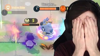 I Died to a PUPITAR Gank again  Pokemon Unite [upl. by Aynotak523]