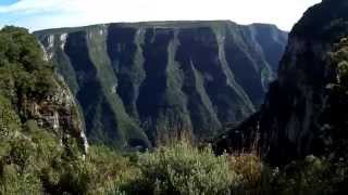 Canyon Fortaleza Parque Nacional da Serra Geral [upl. by Klinges]