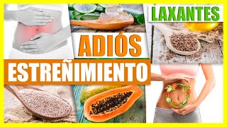 8 Laxantes Naturales  Alivia El Estreñimiento y Mejora La Digestión  Problemas Digestivos Colon [upl. by Akiemat]