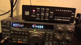 BHI NEDSP1061 KBD DSP Unit Installed in my Kenwood TS440S [upl. by Aneladdam148]