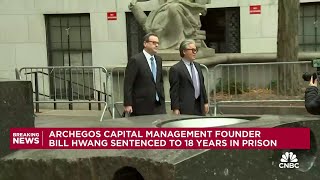 Archegos Capital Management founder Bill Hwang sentenced to 18 years in prison [upl. by Pius]